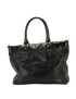 Vintage Dena Tote, &pound;110, Handbags, Black, Leather, Back view